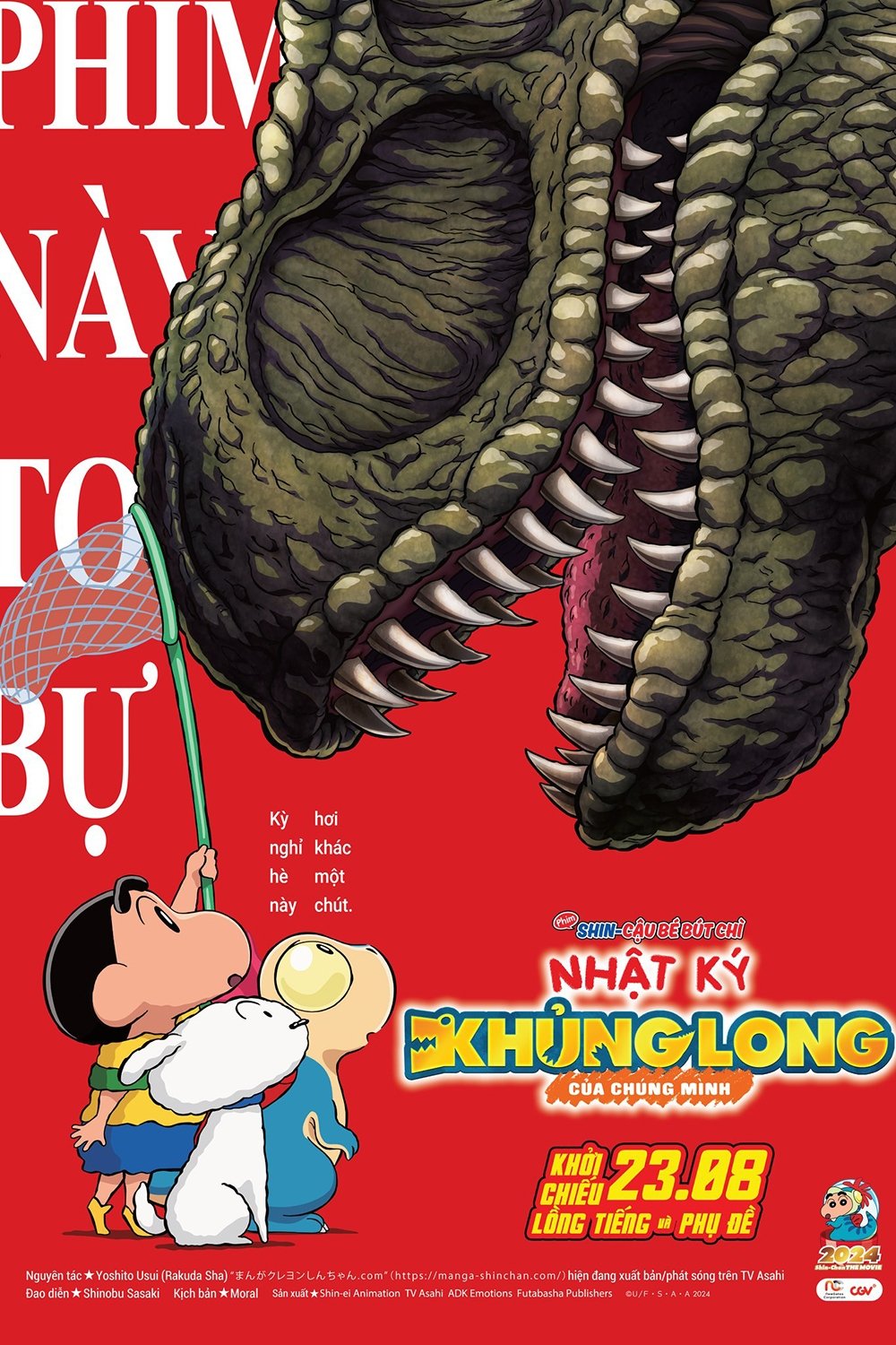 Phim Shin – Cậu Bé Bút Chì 32: Nhật Ký Khủng Long Của Mình